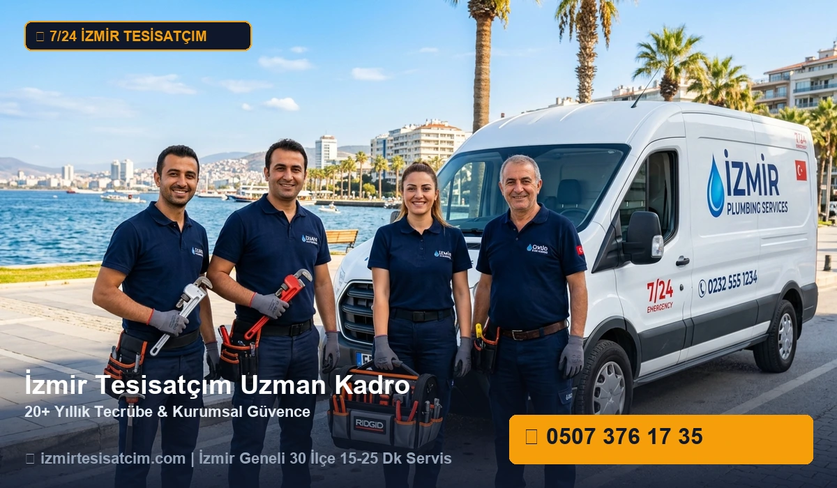 İzmir Tesisatçım Hakkımızda 0507 376 17 35