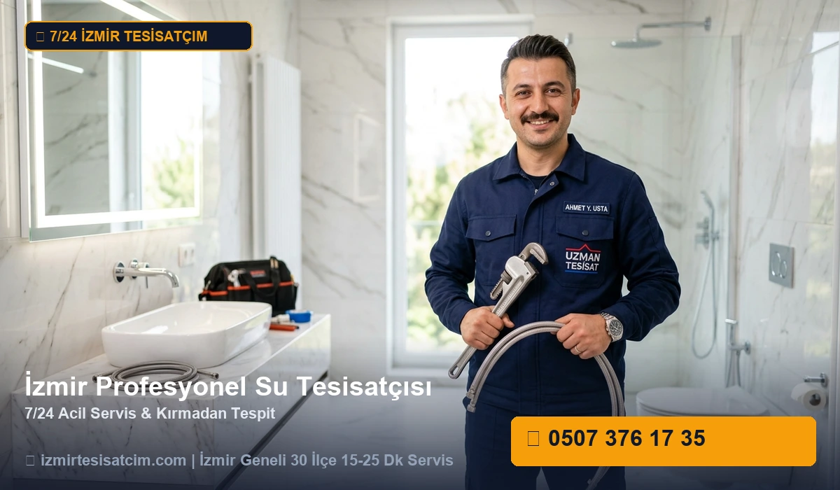 İzmir Profesyonel Su Tesisatçısı 0507 376 17 35